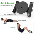 Miniatyrbilde 7 av 8: Push-up håndtak sklisikre, push up barer laget av solid metall, pushup håndtak blå
