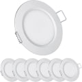 Miniatyrbilde 1 av 6: 12 Volt LED Puck Light, RV Boat Recessed Ceiling Light, 12V Down Light for Under