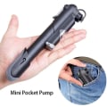 Pikkukuva 3 / 5: Vuoristomaastopyörän pumppu painemittarilla, 120 PSI:n minipyörän pumppu, sopii Presta- ja