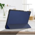 Miniatyrbild 4 av 6: Fodral för Samsung Galaxy Tab A8 2021, ultra tunt PU-läder med stativfunktion