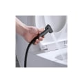 Miniatyrbillede 3 af 4: Toiletsprayersæt, sort messing hånd bidet sprayersæt bidet sprayervægmonteret