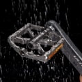 Miniatyrbilde 4 av 5: Sykkelpedaler med refleksstriper, 3 forseglede lagre, sklisikker CNC-aluminium