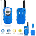 Miniatyrbillede 4 af 5: Børne Walkman, 1,86 miles langdistance 22-kanals tovejsradio, egnet