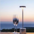 Miniatyrbilde 3 av 5: Trådløs bordlampe, oppladbar LED øyebeskyttende bordlampe, nattbordslampe