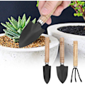 Miniatyrbilde 7 av 7: Hagespade hage- og spaderedskap sett 3 deler