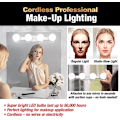 Miniatyrbillede 8 af 8: Stykke makeup lys, spejl lys, makeup lys, lysstyrke justerbar, USB/batt
