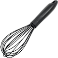 Miniatyrbilde 1 av 4: Premium Silikontråd Visp for Matlaging, 10,5 Tommer, Svart