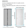 Miniatyrbillede 2 af 5: Flue netdør magnet myggenet dør insektbeskyttelse glasfiber