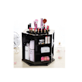 Miniatyrbillede 5 af 5: Make Up Kosmetikboks Sort Kosmetik Stativ 360 Graders Roterbar Organiser