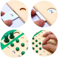 Miniatyrbillede 4 af 5: Matematik læringslegetøj Montessori matematikmateriale multiplikationstræplade