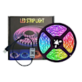 Miniatyrbillede 6 af 6: LED-strimmel 5m lysstrimmelbelysning, lysstrimmel RGB SMD