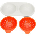 Miniatyrbilde 1 av 5: Dampkokt egg, dobbeltlags non-stick gryte med lokk for matlaging