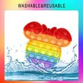 Miniatyrbild 4 av 5: Paket med Pop Bubble Push Fidget, Popits Poppit Popper Poppit