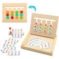 Pikkukuva 1 / 5: Montessori-lelut, puinen pulmapeli, lajittelulaatikko, opetuspelit - puinen pulmapeli - lajittelu
