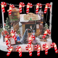 Miniatyrbilde 3 av 5: Julelysstreng med pepperkake-motiv 3 meter