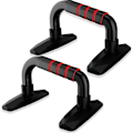 Miniatyrbild 1 av 8: Push-up-handtag, push-up-handtag, avtagbara, bärbara push-up-handtag med svart röd