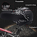 Miniatyrbillede 4 af 5: Viewall cykelsadel, gel cykelsadel bred med refleksstrimler, komfortabel