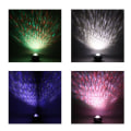 Miniatyrbillede 6 af 8: LED Starlight Projektor, Rotierende Wasserwellen-Projektionslampe,