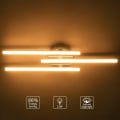Miniatyrbilde 3 av 5: LED-taklampe, 21W moderne parallelle striper design tak