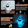 Miniatyrbillede 5 af 7: Halloween Dekoration Oppustelig Spøgelse, 1.2m Halloween Spøgelse Oppustelig Lys