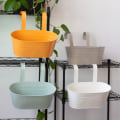 Miniatyrbilde 1 av 5: 1 stk. Metalljern Veggmontert Blomsterpotter, 4 stk. Fargerik Planter