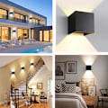 Miniatyrbillede 6 af 7: GHB 7W LED væglampe med justerbar strålevinkel design