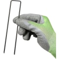 Miniatyrbillede 2 af 5: Pakke med 100 jordankre galvaniserede U-formede jordankre til haveuld,