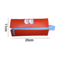 Miniatyrbillede 2 af 5: Sjov Live Monster Wide Open Foldable Pencil Case Rød