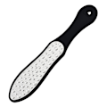 Miniatyrbillede 1 af 3: Rustfrit dobbeltsidet fodfil black