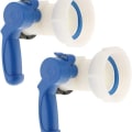 Miniatyrbilde 1 av 5: PP sommerfuglventil med 62 mm unionmutter for enkel installasjon for 1000 liters IBC Ta