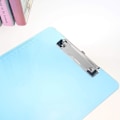 Miniatyrbillede 3 af 5: A4-klemmappe med gummimetalclips A4-notesblok med løs hængende blokholder