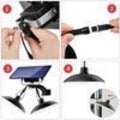 Miniatyrbilde 5 av 6: Solcellelampe utendørs solhengende lampe varm hvit IP65 vanntett hage