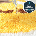 Miniatyrbilde 3 av 5: Badmatte sklisikker badematte bad supermyk komfortabel absorberende