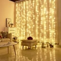 Miniatyrbild 3 av 5: LED 3x3m, 300 LED ljusslinga med 3 * 2M