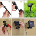 Miniatyrbilde 5 av 7: Opard Solar LED-lyskjeder, lykter, 6,45 m, 30 lykter, Solar Fairy