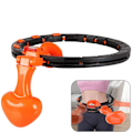 Miniatyrbillede 2 af 7: Hula Hoop med automatisk tælling, justerbar slankeøvelse