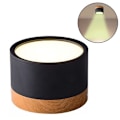 Miniatyrbillede 2 af 8: Loftlampe overflademonteret LED loftspot aluminium sort