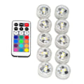 Miniatyrbillede 3 af 7: Undervandslys Mini Lys RGB Multi Multifarvet Dambelysning