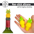 Miniatyrbillede 2 af 5: Sjove ananas vinprop til flasker, genanvendelige silikoneprop til flasker, der ikke går i stykker