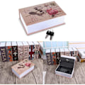 Miniatyrbillede 3 af 8: Sikkerhedsboks, Haofy Bogboks med nøgle, Ordbogsformet pengeskab,