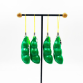 Miniatyrbillede 4 af 5: 1 pakke Crush A nøglering Squeeze A Bean Squishy SOYA til børn