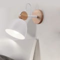 Miniatyrbilde 1 av 5: Applikasjon i tre, moderne innendørs vegglampe, vegglampe i