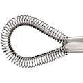 Miniatyrbillede 3 af 4: 20cm æggepisker, håndmixer, rustfrit stål æggepisker, mælkeskummer, roterende omrører til piskning, piskning, omrøring