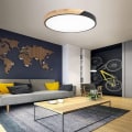 Miniatyrbilde 5 av 5: LED-taklampe i tre, LED-taklampe, LED-lamper taklamper for