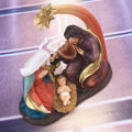 Pikkukuva 5 / 5: Pyhä perhe -syntymäkuvaelma, Jeesus Kristus -patsas Maria