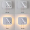 Miniatyrbild 3 av 4: Sänglampor LED Vägglampa Inomhus Hotell Vägglampor Säng Korridor