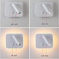 Miniatyrbillede 3 af 4: Sengelampe LED væglampe indendørs hotel væglamper seng korridor