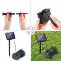 Miniatyrbilde 4 av 5: Solcelledrevne utelys, 22M 200 LED, 8 moduser varmt hvitt