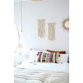 Pikkukuva 5 / 7: Seinälle ripustettava boho-tyyliin seinävaate, kudottu geometrinen seinätaide
