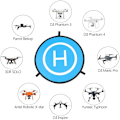 Miniatyrbillede 3 af 8: Drone Landing Pad, Universal Vandtæt D 75cm/30'' Bærbar Foldbar